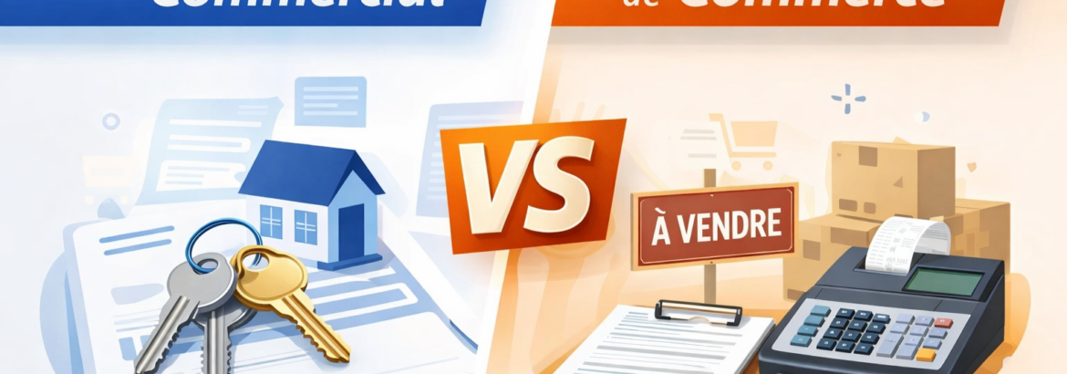 cession de bail commercial ou cession de fonds de commerce