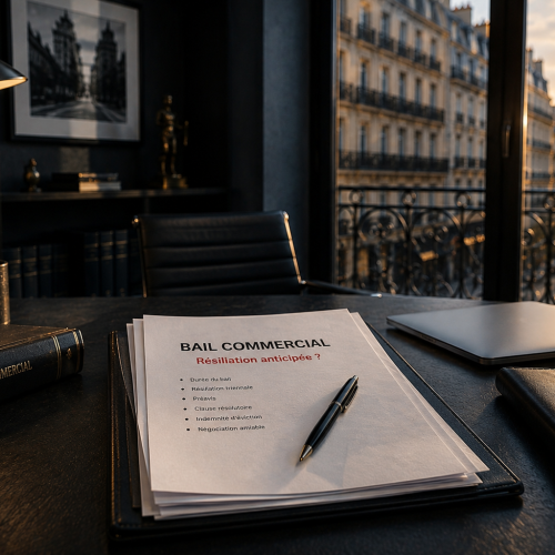 PEUT ON ROMPRE UN BAIL COMMERCIAL AVANT LA FIN ?